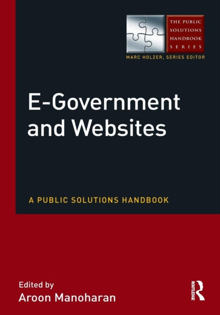 Book cover of: E-Government and Websites. By: Aroon Manoharan