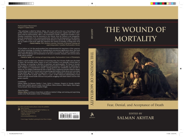 Book cover of: Wound of Mortality. By: Salman Akhtar