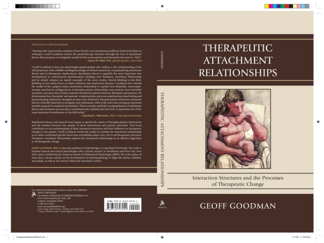 Book cover of: Therapeutic Attachment Relationships. By: Geoff Goodman