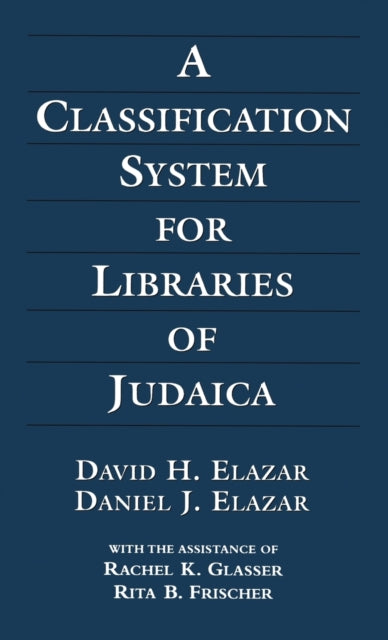 Book cover of: Classification System for Libraries of Judaica