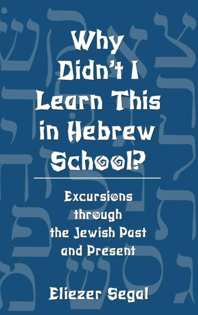 Book cover of: Why Didn't I Learn This in Hebrew School?