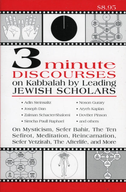 Book cover of: 3 Minute Discourses on Kabbalah by Leading Jewish Scholars. By: et. al.
