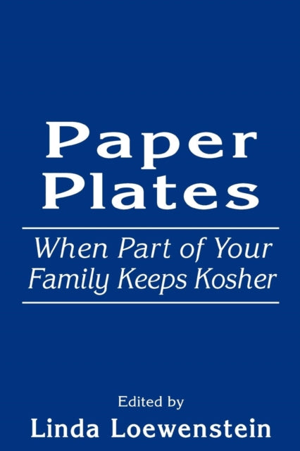 Book cover of: Paper Plates. By: Linda Loewenstein
