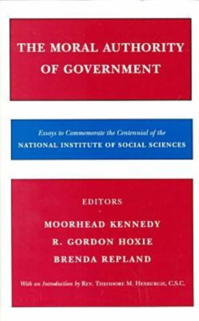 Book cover of: Moral Authority of Government