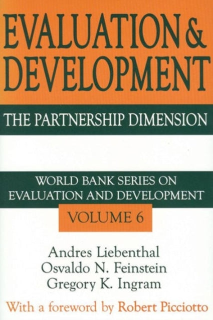 Book cover of: Evaluation and Development. By: Gregory Ingram