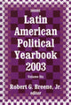 Book cover of: Latin American Political Yearbook. By: Jr., Robert Breene