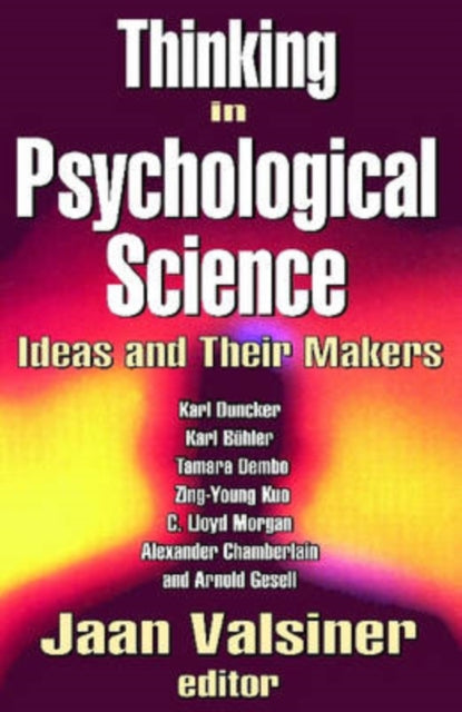 Book cover of: Thinking in Psychological Science. By: Jaan Valsiner