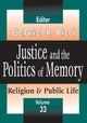Book cover of: Justice and the Politics of Memory. By: Gabriel Ricci