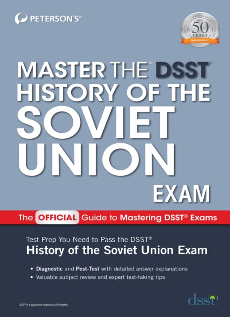 Book cover of: Master the DSST History of the Soviet Union Exam. By: Peterson's