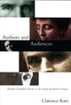 Book cover of: Authors and Audiences. By: Clarence Karr