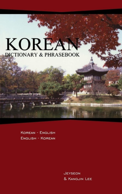 Book cover of: Korean-English/English-Korean Dictionary & Phrasebook. By: Kang-jin Yi