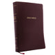 Book cover of: KJV Holy Bible: Super Giant Print with 43,000 Cross References, Burgundy Leather-look, Red Letter, Comfort Print: King James Version. By: Thomas Nelson