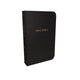 Book cover of: KJV Holy Bible: Thinline with Cross References, Black Bonded Leather, Red Letter, Comfort Print (Thumb Indexed): King James Version. By: Thomas Nelson