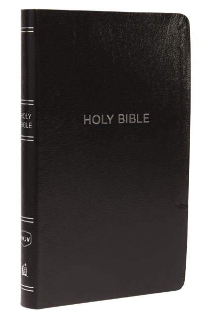 Book cover of: NKJV, Thinline Reference Bible, Leather-Look, Black, Red Letter, Comfort Print. By: Thomas Thomas Nelson