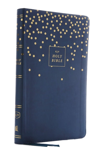 Book cover of: KJV Holy Bible: Thinline Youth Edition, Blue Leathersoft, Red Letter, Comfort Print: King James Version. By: Thomas Nelson