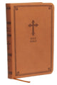 KJV Holy Bible: Value Compact Thinline, Brown Leathersoft, Red Letter, Comfort Print: King James Version 9780785225874 Thomas Nelson