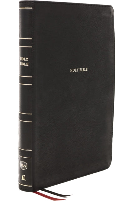 Book cover of: NKJV Holy Bible, Giant Print Center-Column Reference Bible, Black Leathersoft, 72,000+ Cross References, Red Letter, Comfort Print: New King James Version. By: Thomas Thomas Nelson