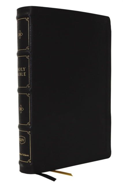 Book cover of: KJV Holy Bible: Large Print Verse-by-Verse with Cross References, Black Leathersoft, Comfort Print: King James Version (Maclaren Series). By: Thomas Thomas Nelson