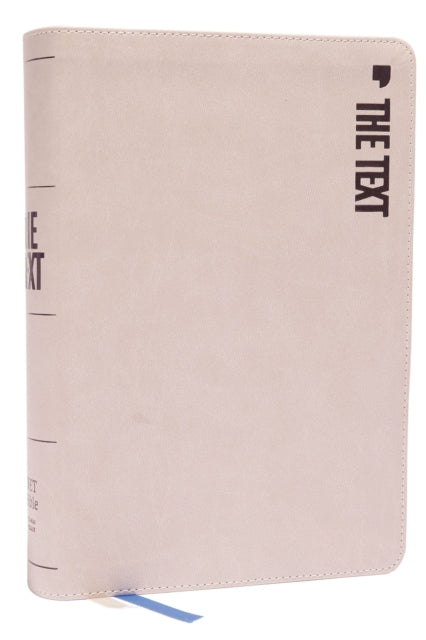 Book cover of: TEXT Bible: Uncover the message between God, humanity, and you (NET, Stone Leathersoft, Comfort Print). By: Michael DiMarco