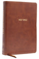 Book cover of: KJV, Foundation Study Bible, Large Print, Leathersoft, Brown, Red Letter, Comfort Print. By: Zondervan Publishing Company