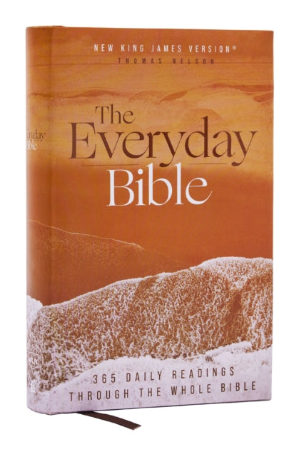 Book cover of: NKJV, The Everyday Bible, Hardcover, Red Letter, Comfort Print. By: Zondervan