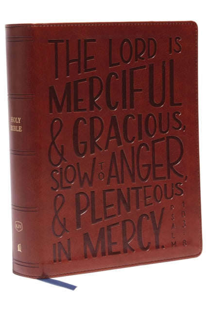 Book cover of: KJV, Journal Reference Edition Bible, Verse Art Cover Collection, Brown Leathersoft, Red Letter, Comfort Print. By: Zondervan Publishing Company