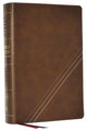 Book cover of: KJV, Word Study Reference Bible, Leathersoft, Brown, Red Letter, Thumb Indexed, Comfort Print. By: Zondervan Publishing Company