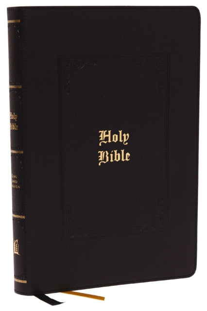 Book cover of: KJV Holy Bible: Large Print with 53,000 Center-Column Cross References, Black Leathersoft, Red Letter, Comfort Print: King James Version. By: Zondervan Publishing Company