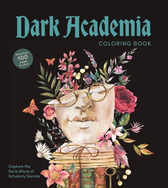 Book cover of: Dark Academia Coloring Book