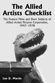 Book cover of: Allied Artists Checklist. By: Len D. Martin