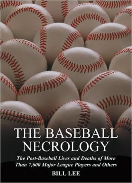 Book cover of: Baseball Necrology