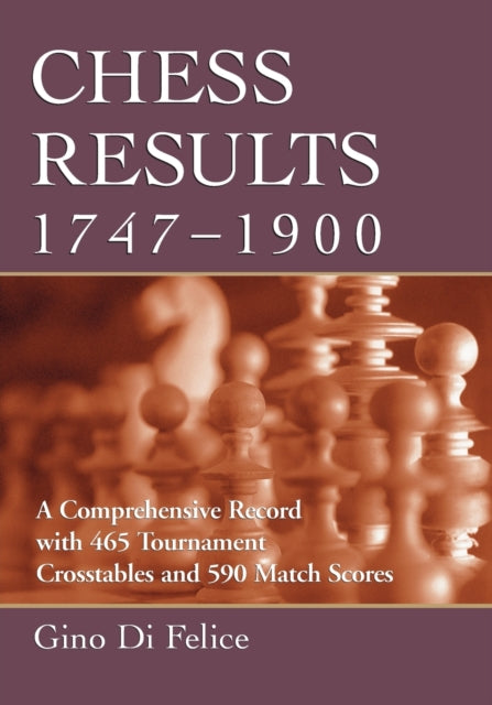 Book cover of: Chess Results, 1747-1900