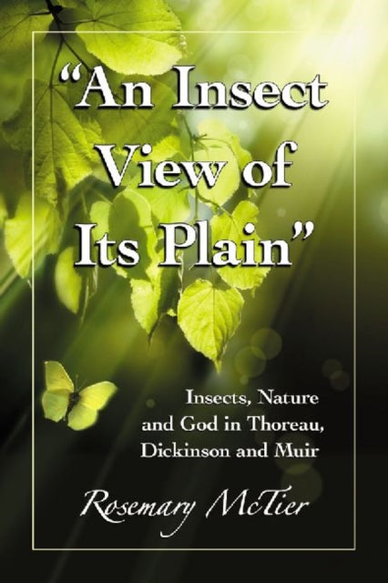 Book cover of: "An Insect View of Its Plain"