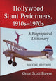 Book cover of: Hollywood Stunt Performers, 1910s-1970s. By: Gene Scott Freese