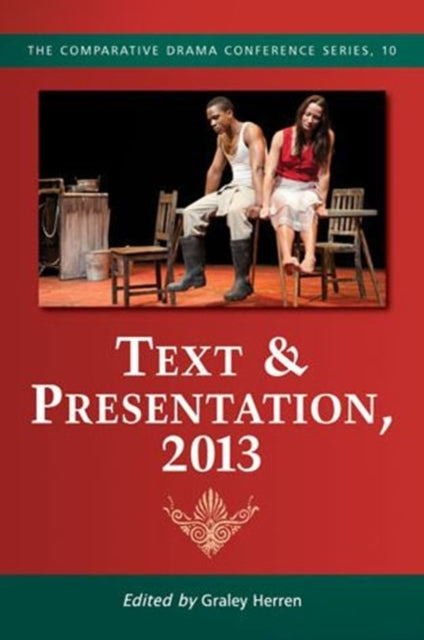 Book cover of: Text & Presentation, 2013. By: Graley Herren