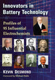 Book cover of: Innovators in Battery Technology. By: Kevin Desmond