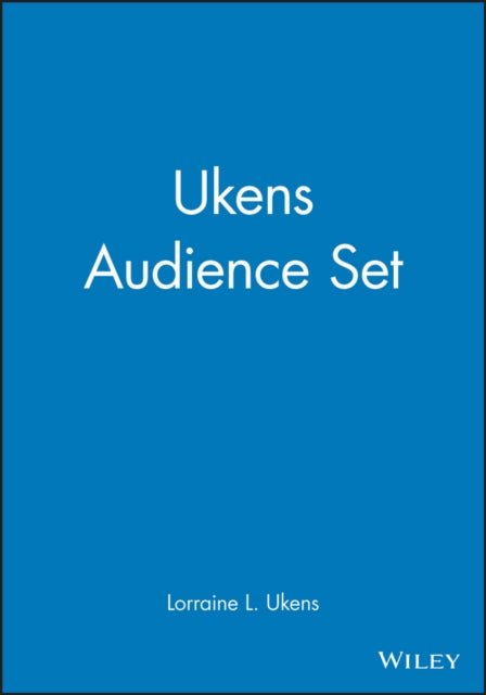 Book cover of: Ukens Audience Set, (Includes Energize Your Audience; All Together Now!; Working Together; Getting Together). By: Lorraine L. Ukens