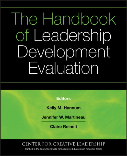 Book cover of: Handbook of Leadership Development Evaluation