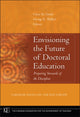 Book cover of: Envisioning the Future of Doctoral Education