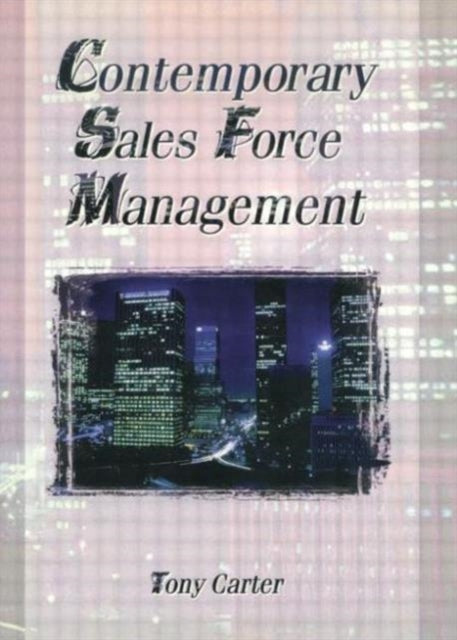 Book cover of: Contemporary Sales Force Management