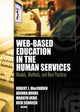 Book cover of: Web-Based Education in the Human Services. By: Brenda, Ph.d. Moore