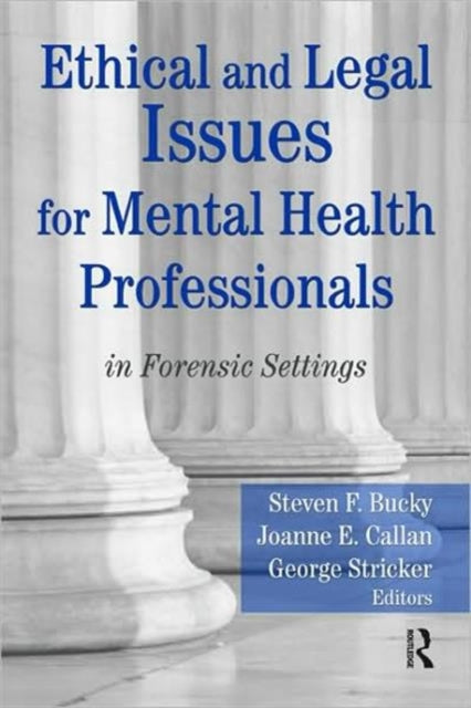 Book cover of: Ethical and Legal Issues for Mental Health Professionals