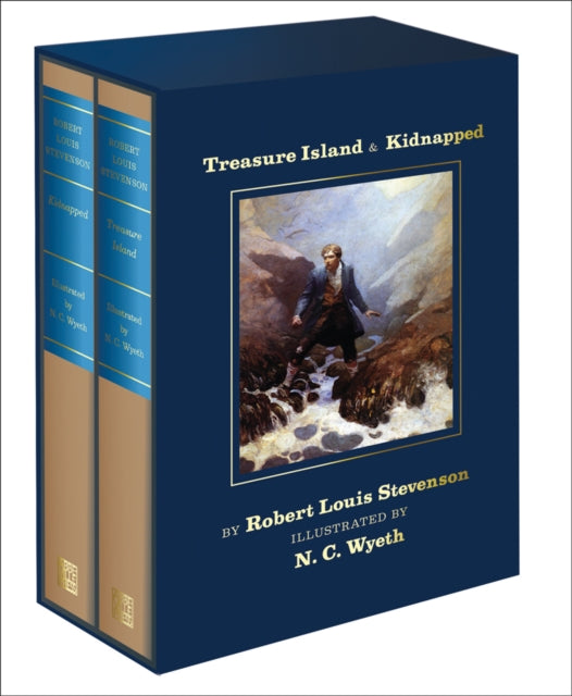 Book cover of: Treasure Island & Kidnapped. By: Robert Louis Stevenson