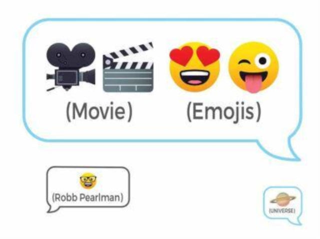 Book cover of: Movie Emojis. By: Robb Pearlman