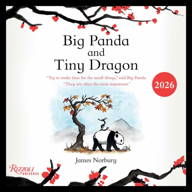 Book cover of: Big Panda and Tiny Dragon 2026 Wall Calendar