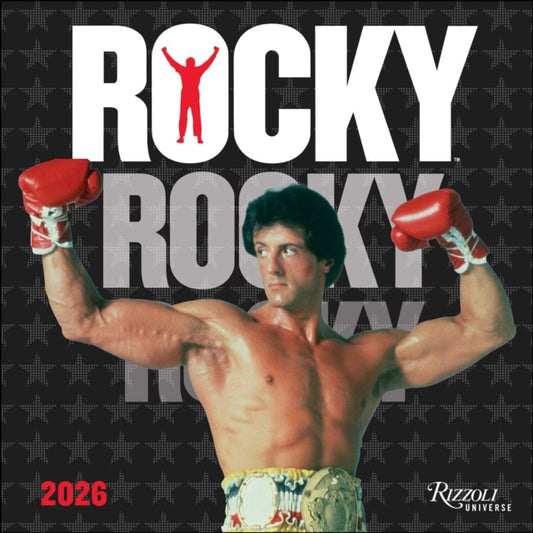 Book cover of: Rocky 2026 Wall Calendar