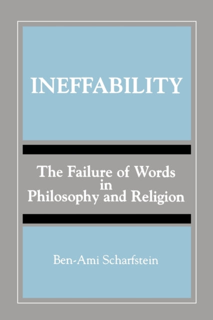 Book cover of: Ineffability