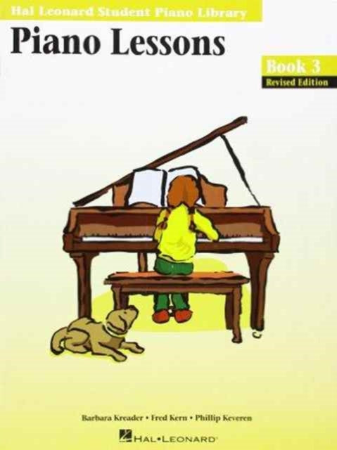 Book cover of: Piano Lessons Book 3 - New International Edition. By: Barbara Kreader