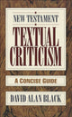 Book cover of: New Testament Textual Criticism – A Concise Guide