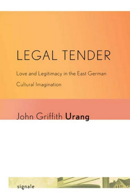 Book cover of: Legal Tender. By: John Griffith Urang